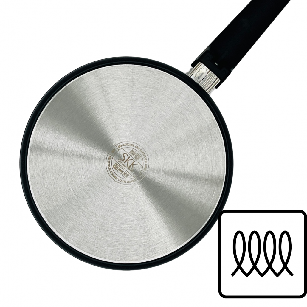 Gastro Rondel tytanowy SKK 18 cm Seria 3 na indukcję – głębokość 9,5 cm