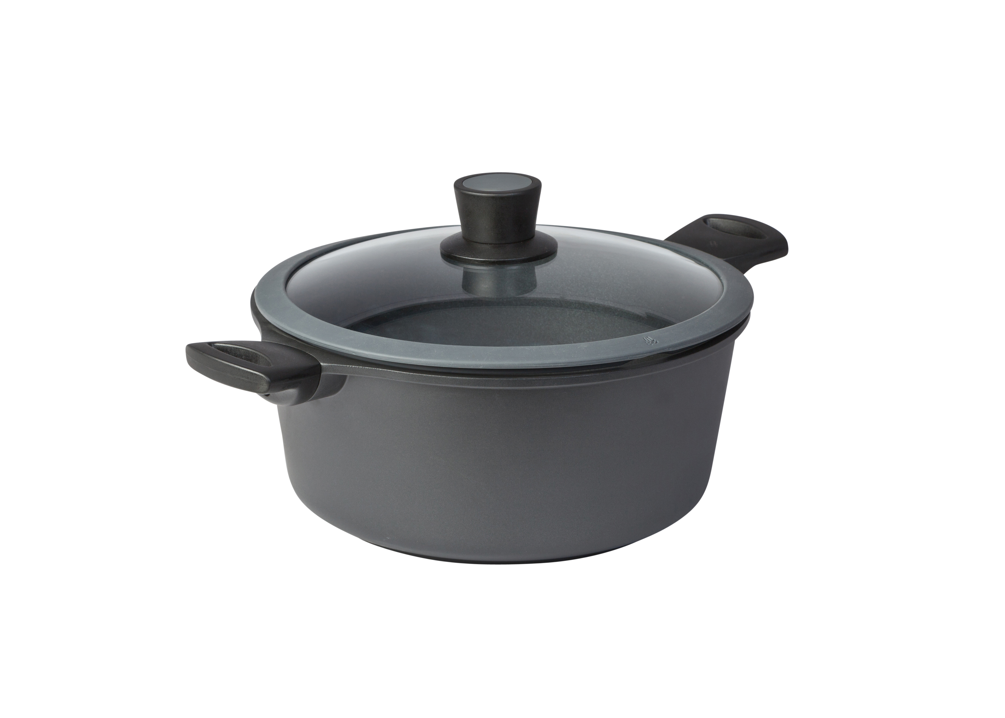 Garnek ceramiczny SKK z Serii 6 z pokrywką (28 × 12,5 cm), odpowiedni również na indukcję