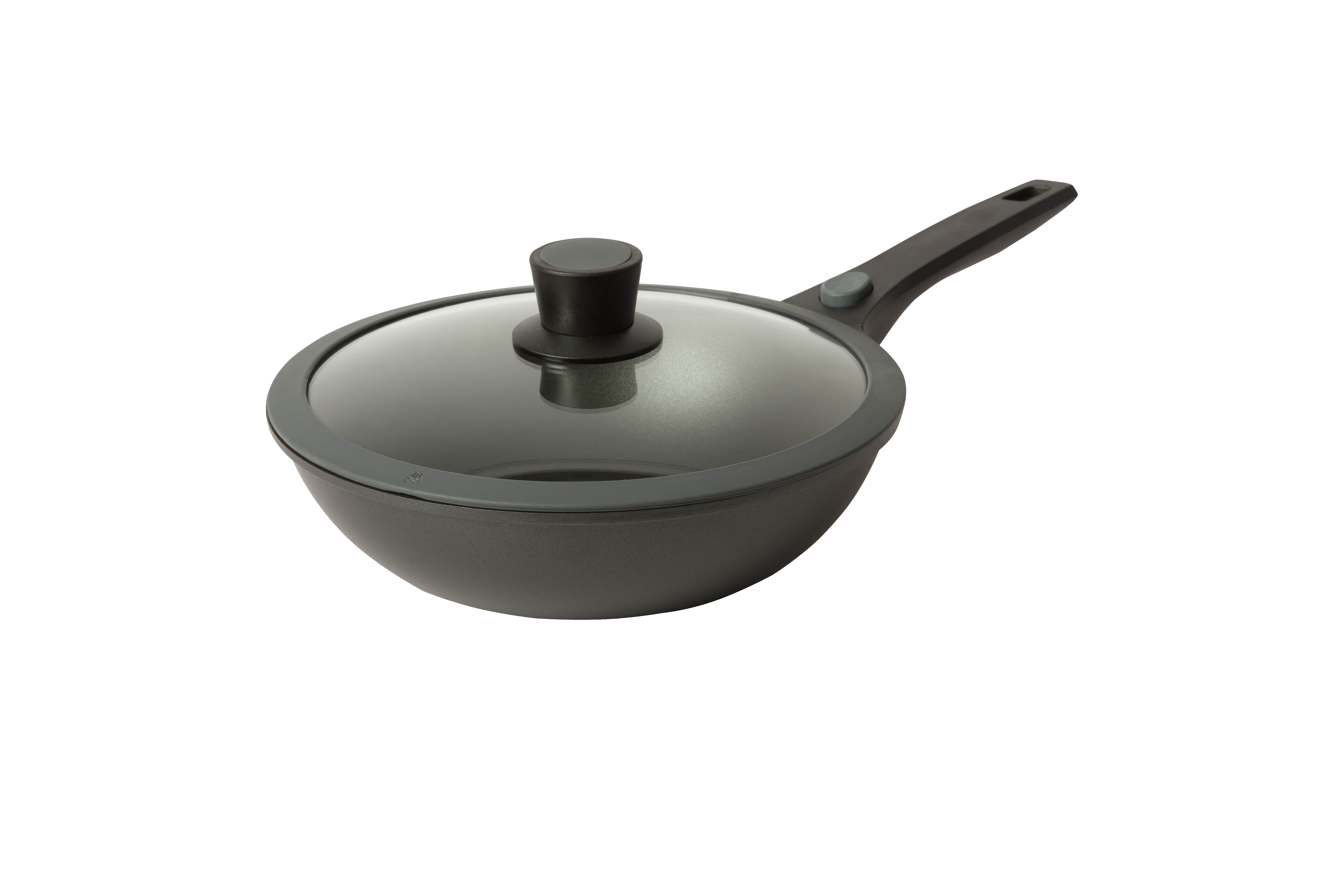 Ceramiczna patelnia wok SKK 28 cm z Serii 6, odpowiednia na indukcję