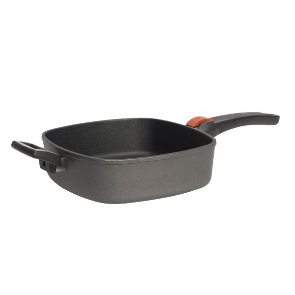 Patelnia tytanowa SKK 28x28 cm Seria 3 na indukcję – głębokość 8 cm