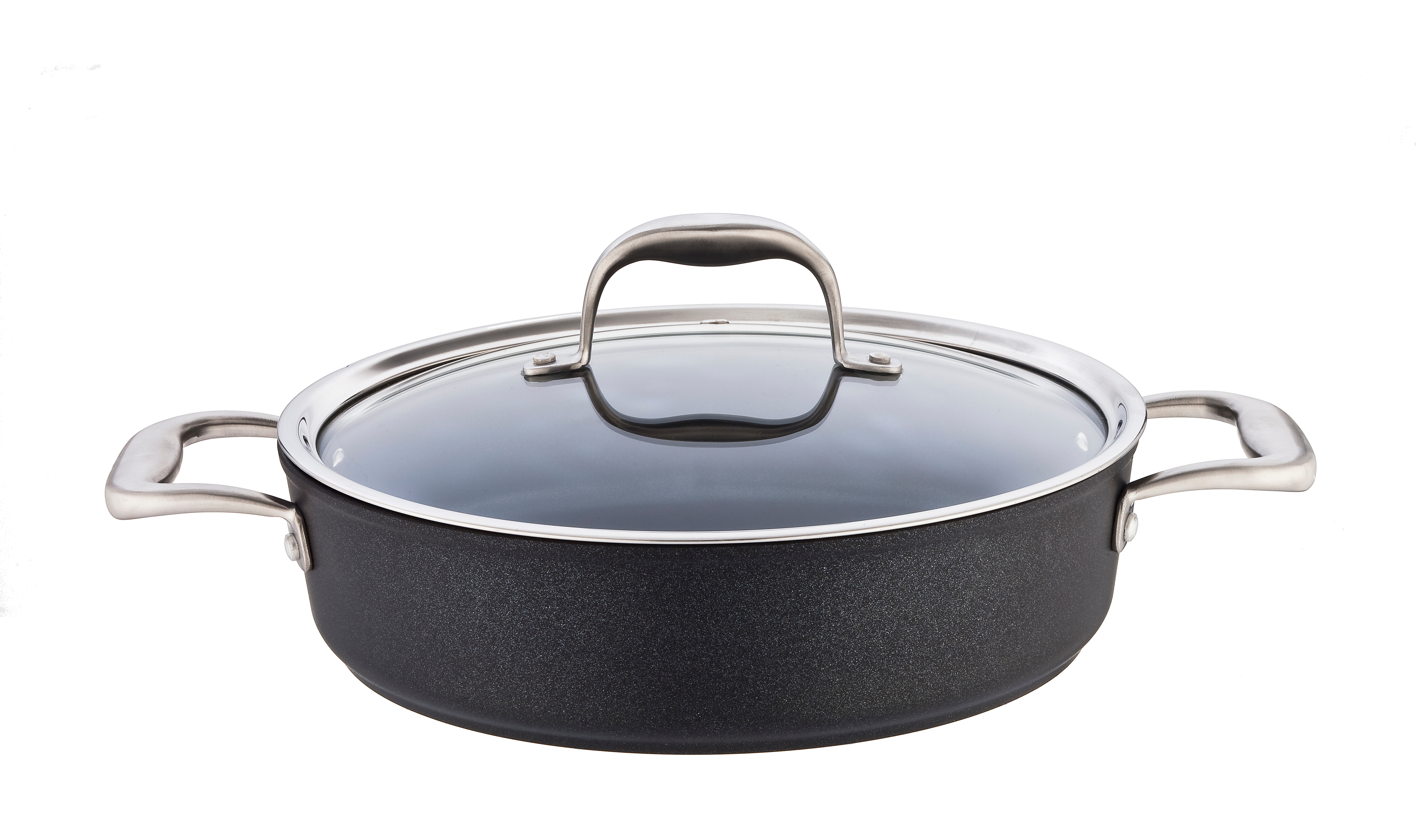 Gastro Patelnia głęboka / Brytfanna tytanowa SKK 26 cm Seria 3 na indukcję – głębokość 7 cm