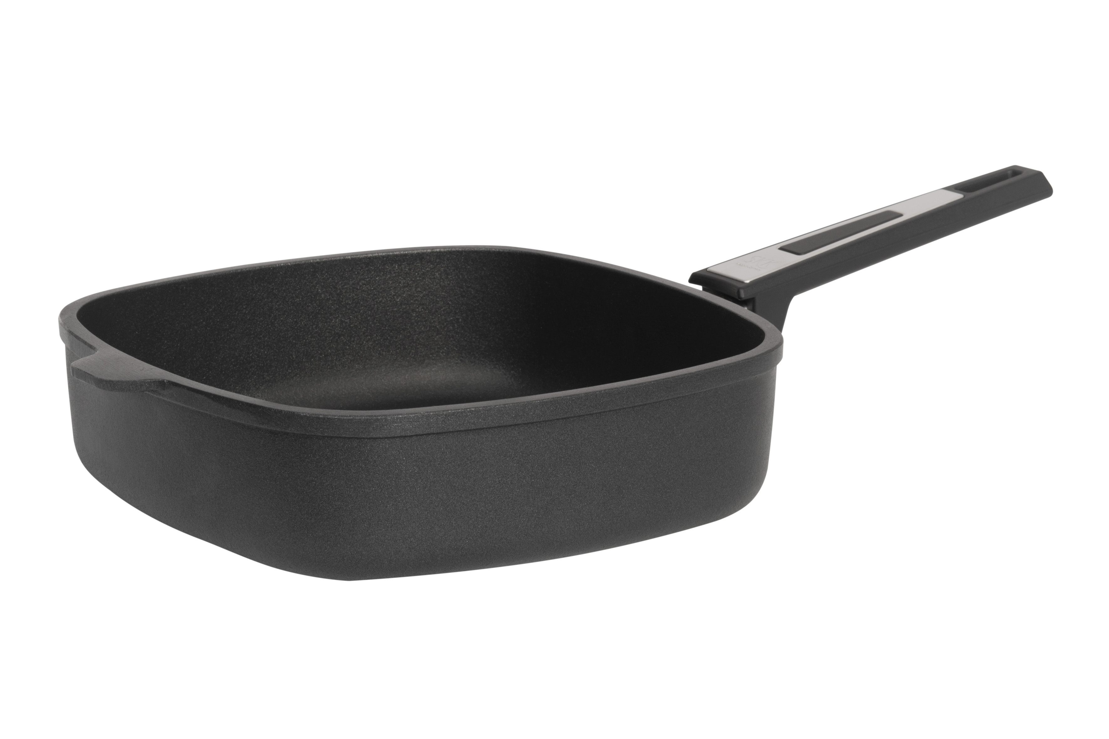 SKK - Patelnia  tytanowa kwadrat 26cm/26cm/7cm, indukcja