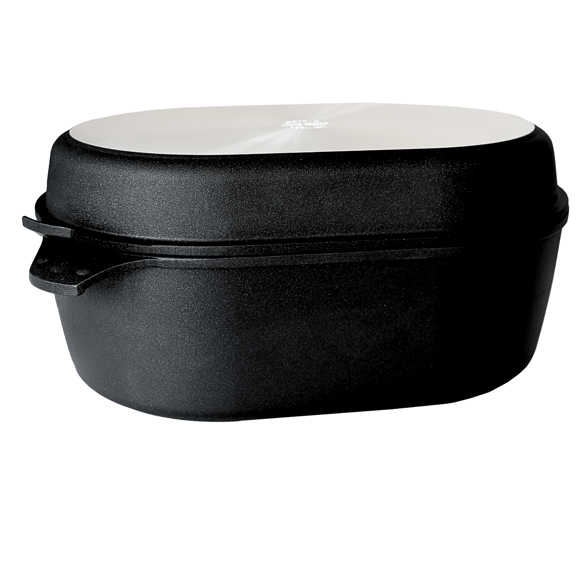 Brytfanna tytanowa 42cm/28cm/20cm/10L + pokrywa tytanowa - SKK i indukcja