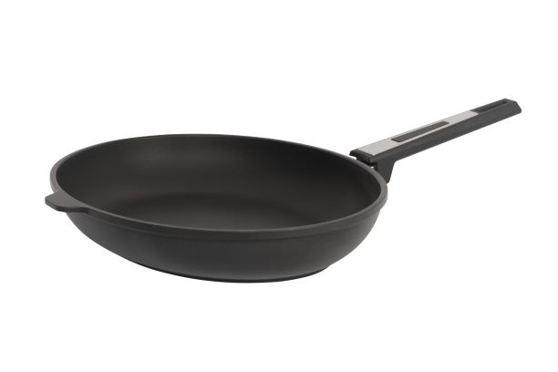 Patelnia tytanowa do ryb owalna 38x26 cm indukcja  SKK