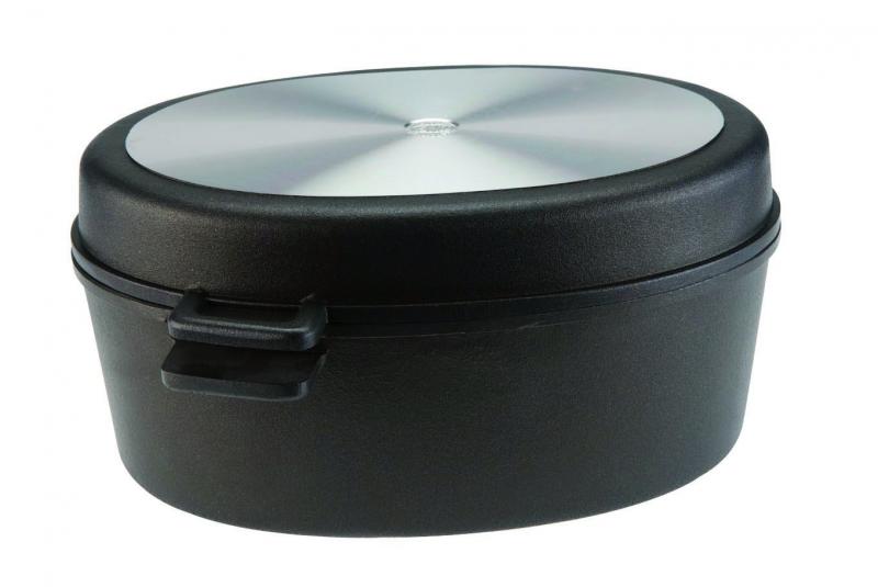Brytfanna tytanowa 42cm/28cm/20cm/10L + pokrywa tytanowa, indukcja - SKK